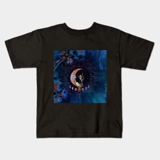 Littele fairy dancing on a moon Kids T-Shirt